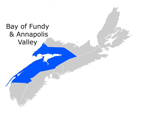 Bay of Fundy & Annapolis Valley