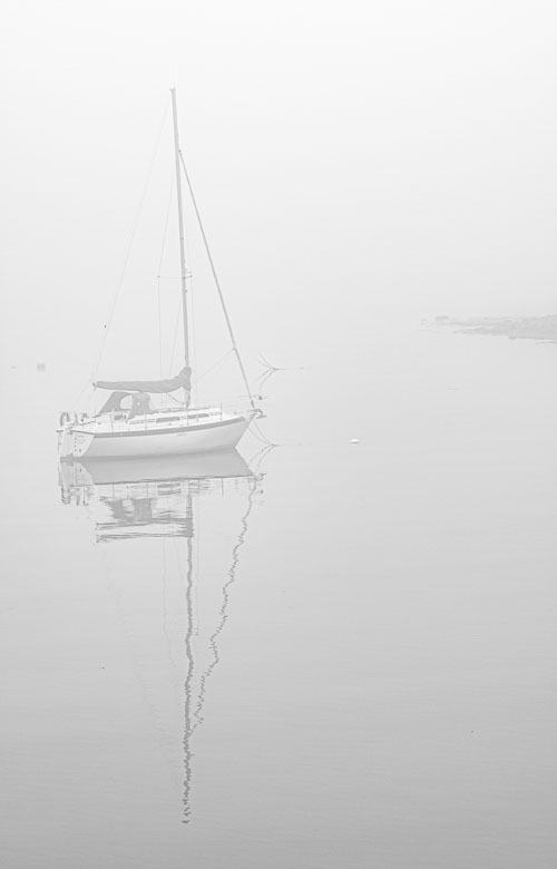 Boats In Fog